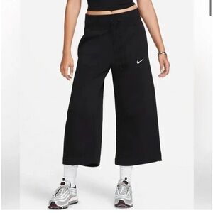 Nike Black Fleece Wide-Leg Sweats